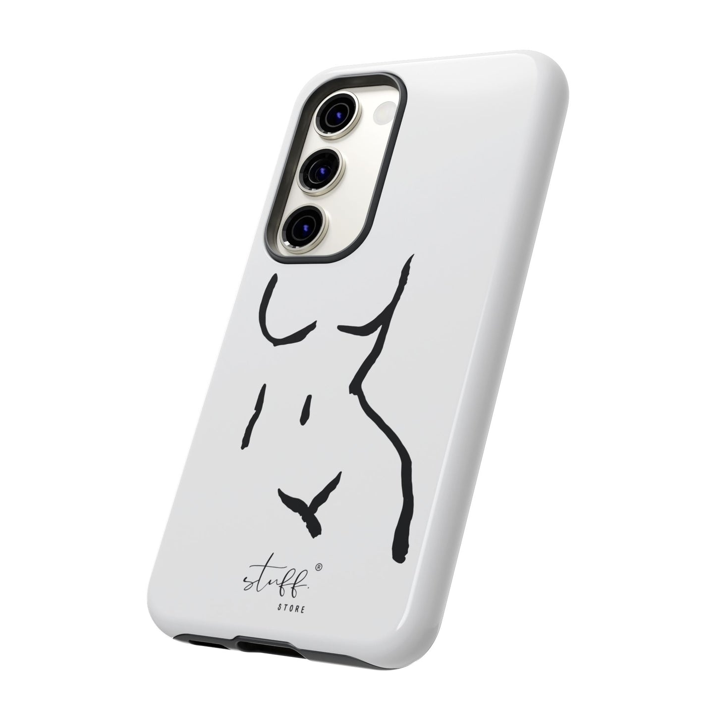 The Curve Case | Resistant double protection shell with Minimalist Design by Women