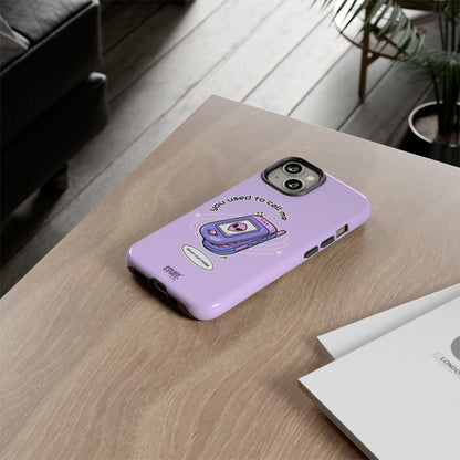 Flip Phone Case | Coque résistante double protection avec Design Y2K