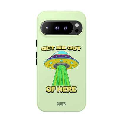 Get Me Out of Here | Coque résistante anti-choc — Vert Menthe