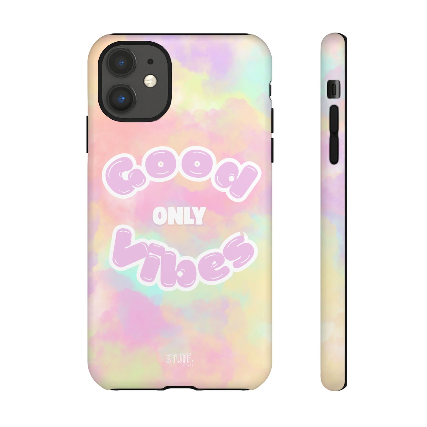 Good Vibes Only Case | Coque résistante double protection avec Design Aesthetic