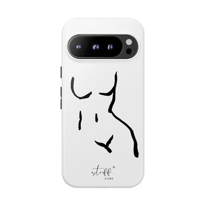 The Curve Case | Resistant double protection shell with Minimalist Design by Women