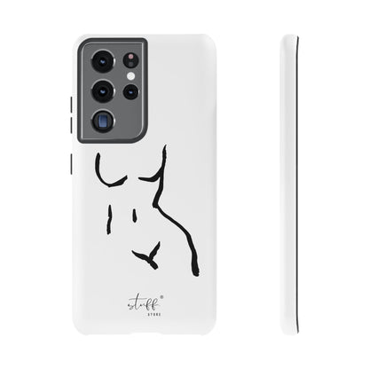 The Curve Case | Resistant double protection shell with Minimalist Design by Women
