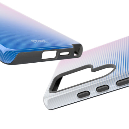 Gradient Case | Coque résistante double protection anti-choc - Dégradé Bleu & Rose