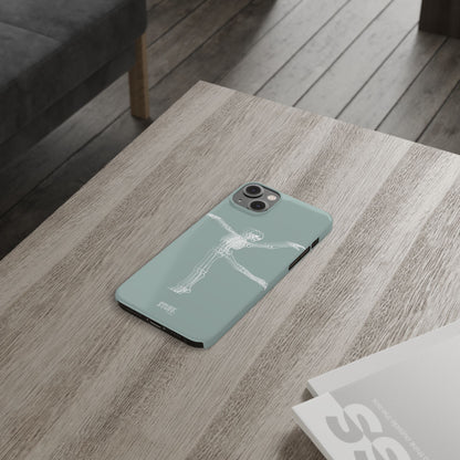 Bone-a-Rina | Coque slim durable et anti-chocs avec Design de Squelette Ballerine