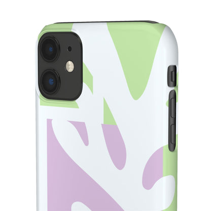 Natura Case | Coque snap légère et résistante avec Design Floral inspiration Matisse