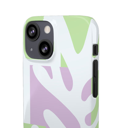 Natura Case | Coque snap légère et résistante avec Design Floral inspiration Matisse