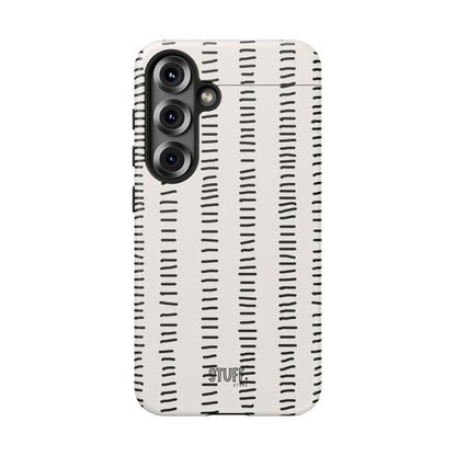 Striped Case | Coque résistante double protection antichoc - Design Minimaliste