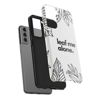 Leaf Me Case | Coque résistante double protection avec design minimaliste