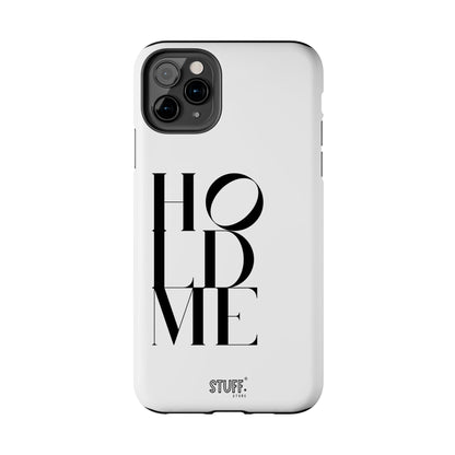 Hold Me | Coque résistante et durable avec Design épuré Monochrome