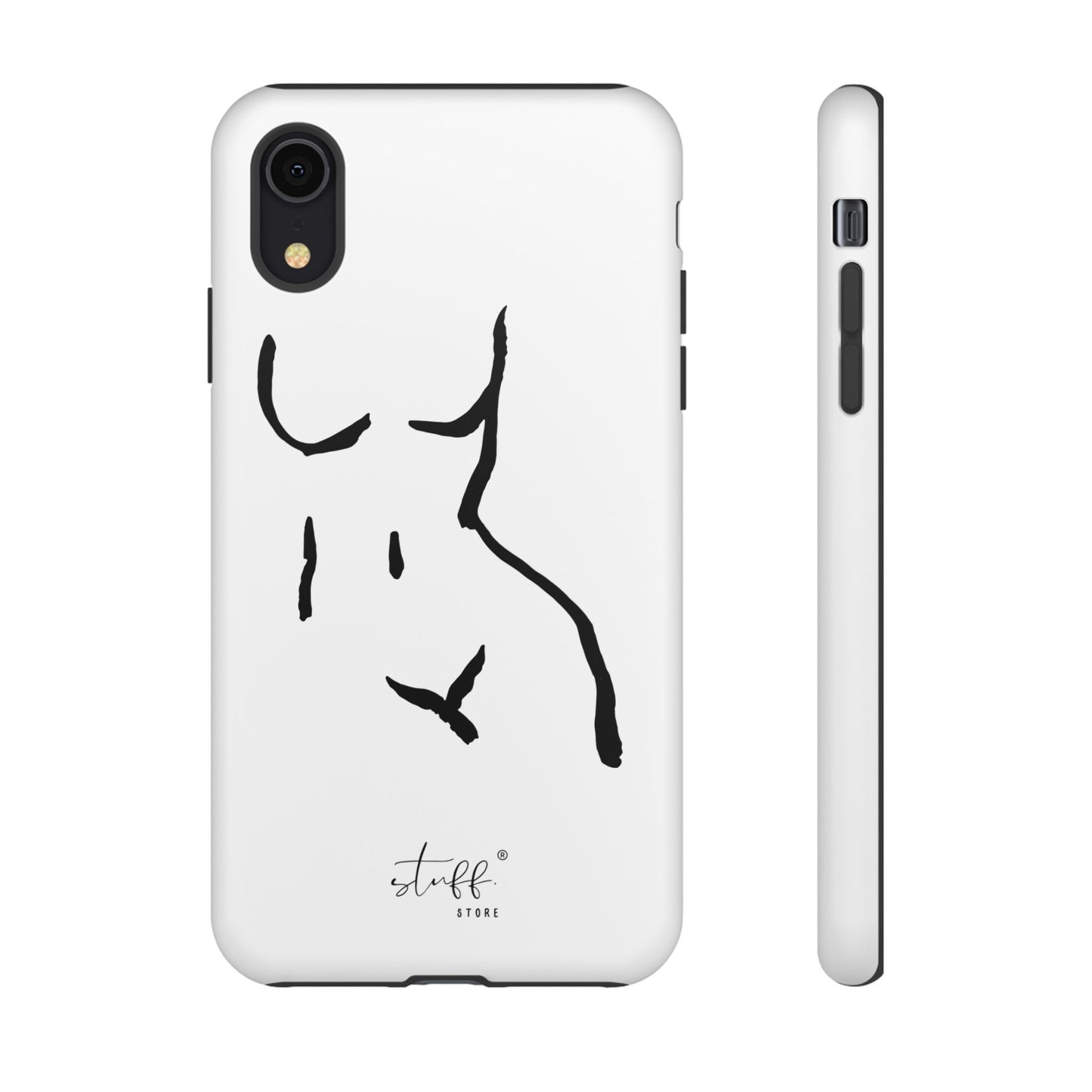 The Curve Case | Resistant double protection shell with Minimalist Design by Women