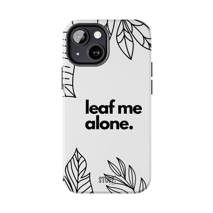 Leaf Me Case | Coque résistante double protection avec design minimaliste