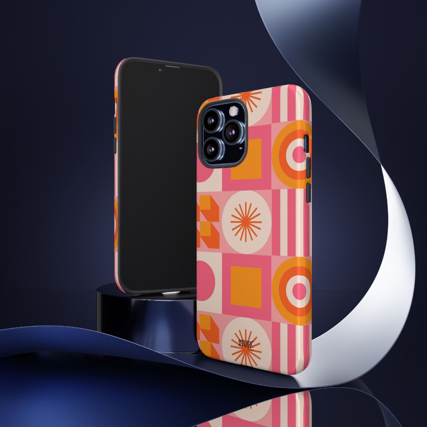 Stella Case | Coque résistante double protection avec Design coloré Rétro