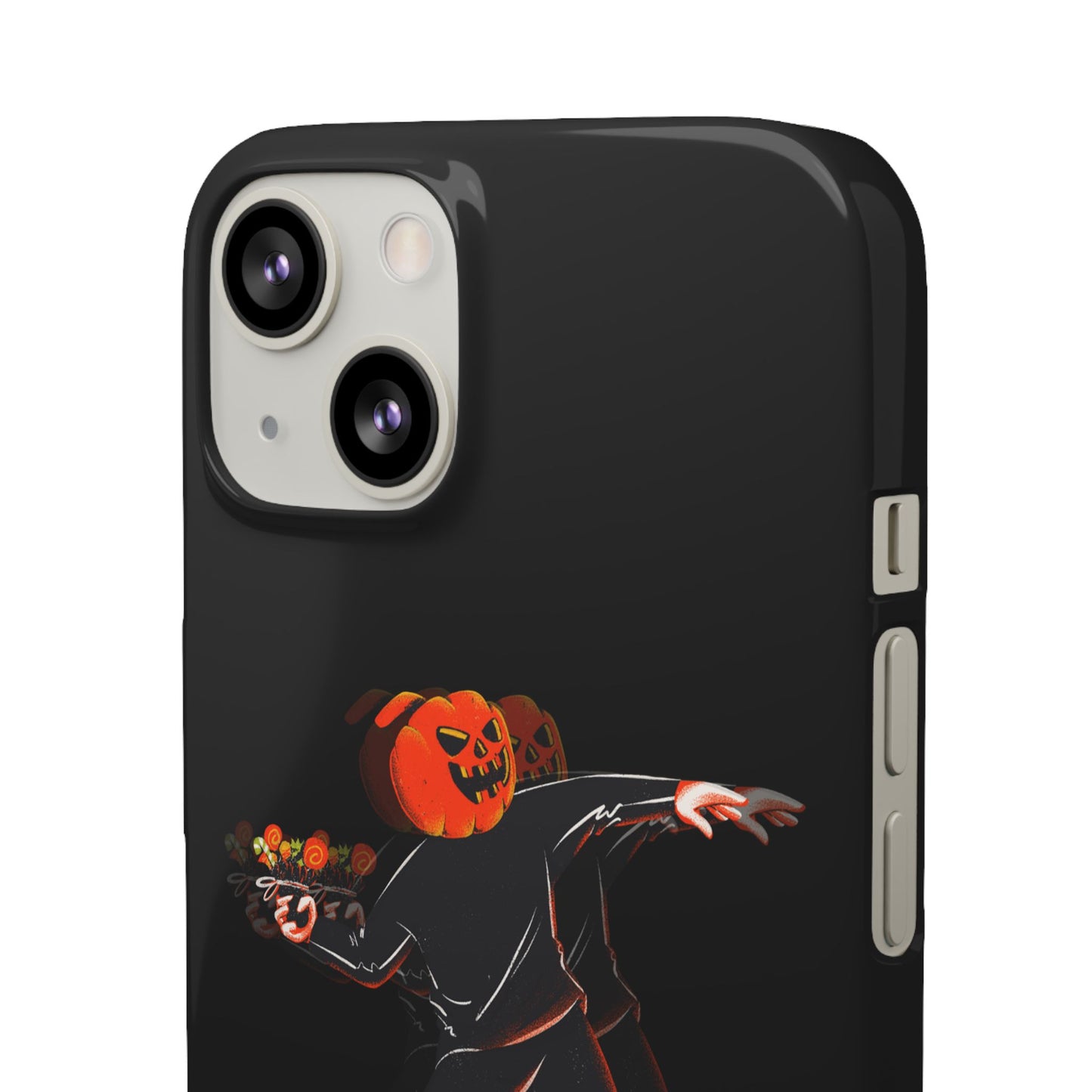 Pumpksy | Coque snap légère et résistante inspiration Banksy – Noir