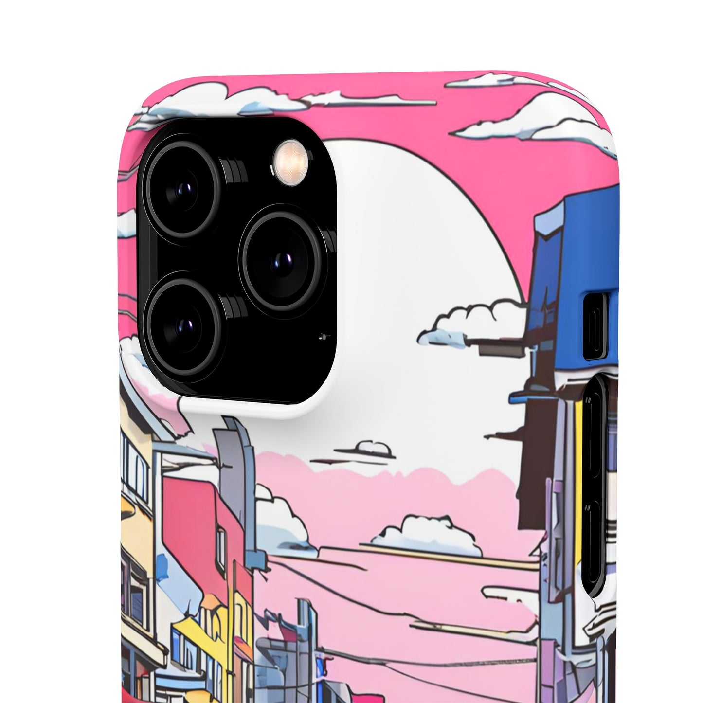 Pop Art Sunset | Coque snap légère et résistante inspiration Lichtenstein