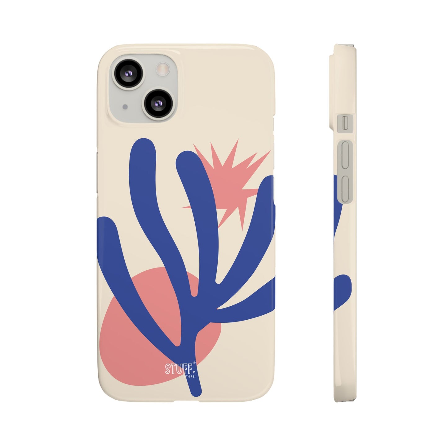 Botanica Case | Coque snap légère et résistante avec Design Floral inspiration Matisse