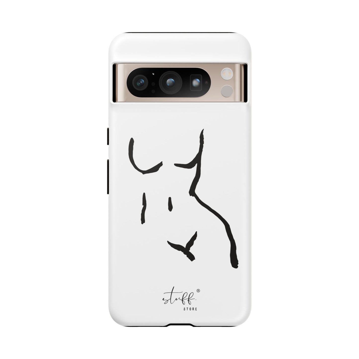The Curve Case | Resistant double protection shell with Minimalist Design by Women