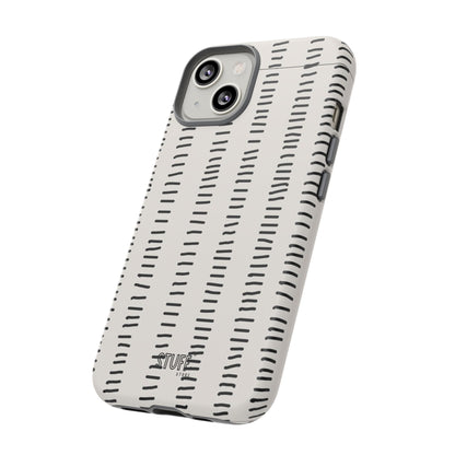 Striped Case | Coque résistante double protection antichoc - Design Minimaliste