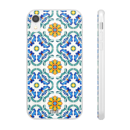 Mediterranea Case | Coque flexible et légère — Motif mosaïque méditerrannéen