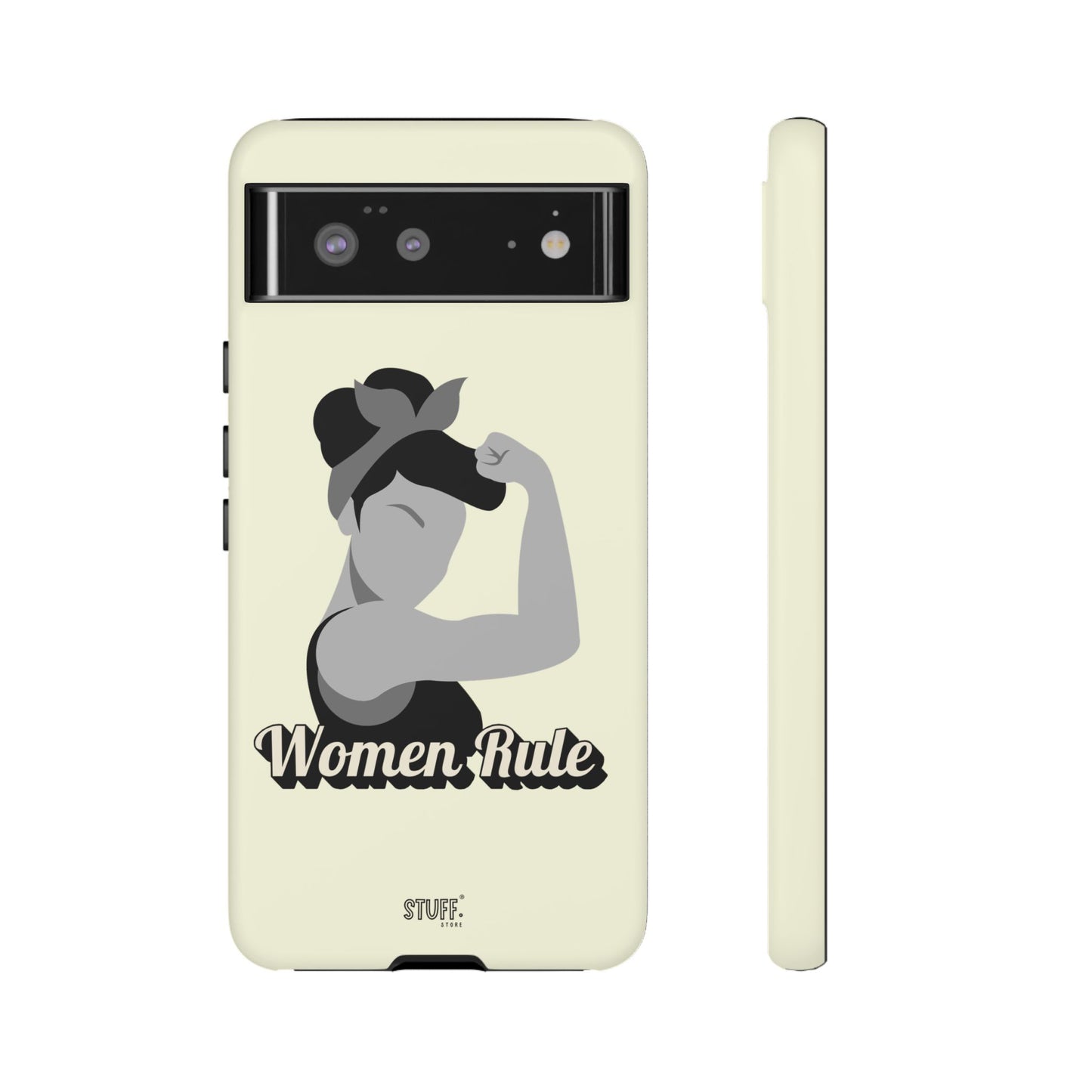 Women Rule Case | Coque résistante double protection avec Design Féministe inspirant