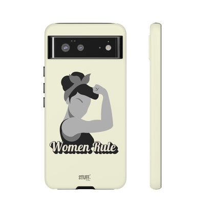 Women Rule Case | Coque résistante double protection avec Design Féministe inspirant