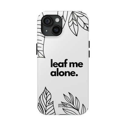 Leaf Me Case | Coque résistante double protection avec design minimaliste