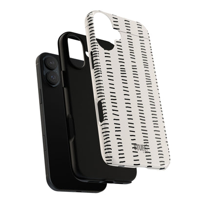 Striped Case | Coque résistante double protection antichoc - Design Minimaliste