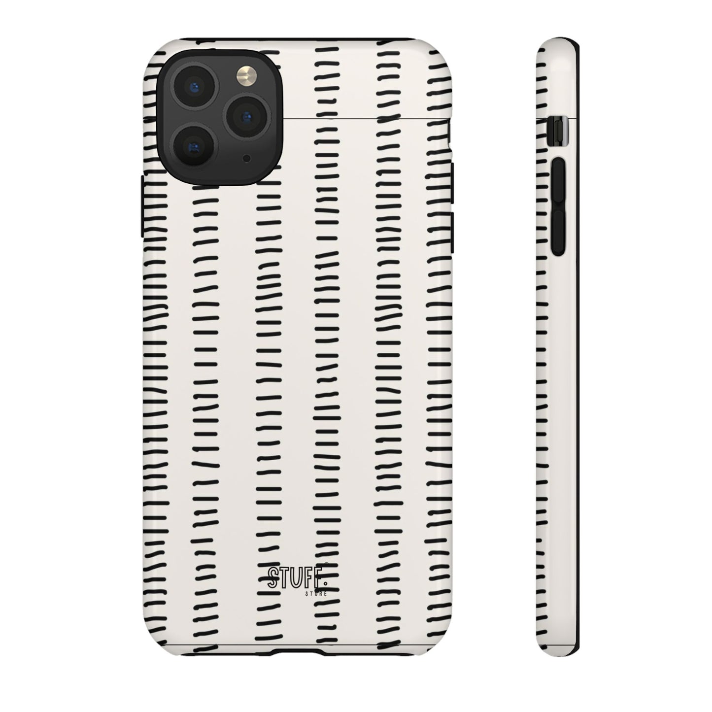 Striped Case | Coque résistante double protection antichoc - Design Minimaliste