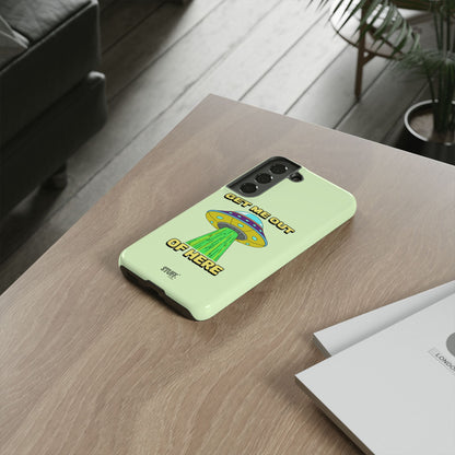 Get Me Out of Here | Coque résistante anti-choc — Vert Menthe