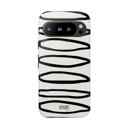 Loopy Case | Coque résistante double protection - Motif cercles abstraits