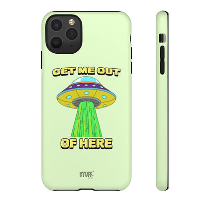Get Me Out of Here | Coque résistante anti-choc — Vert Menthe