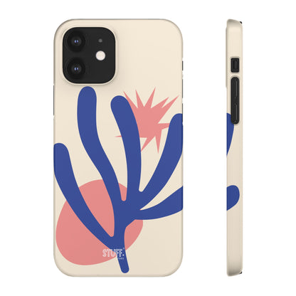 Botanica Case | Coque snap légère et résistante avec Design Floral inspiration Matisse
