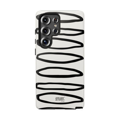 Loopy Case | Coque résistante double protection - Motif cercles abstraits