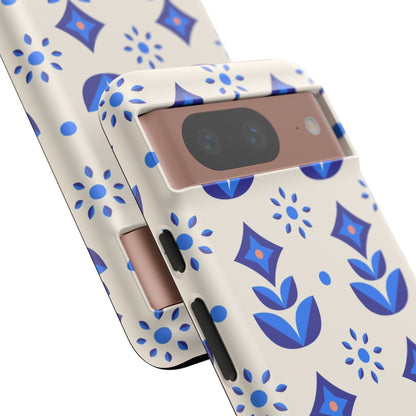 Floral Case | Coque résistante double protection avec Design Fleuri